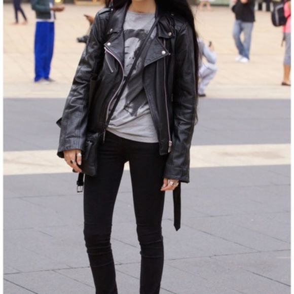 Boutique Jackets & Blazers - Tilboa Leather I Super Soft Black Leather Jacket